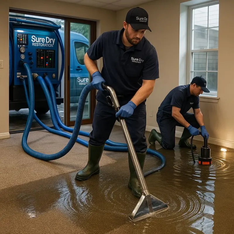 Water Extraction and Removal process in Iowa Colony, TX